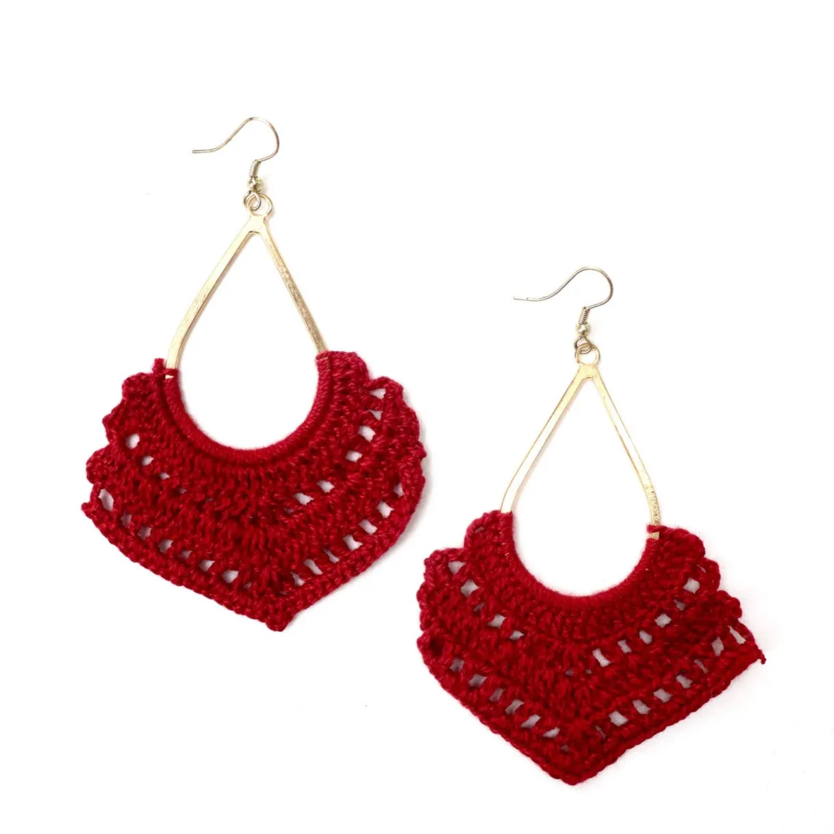 Crochet Dangle Earrings