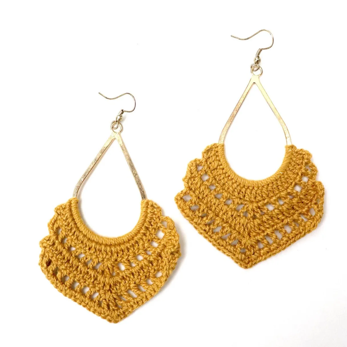 Crochet Dangle Earrings
