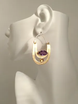 Horus Eye Drop Earrings