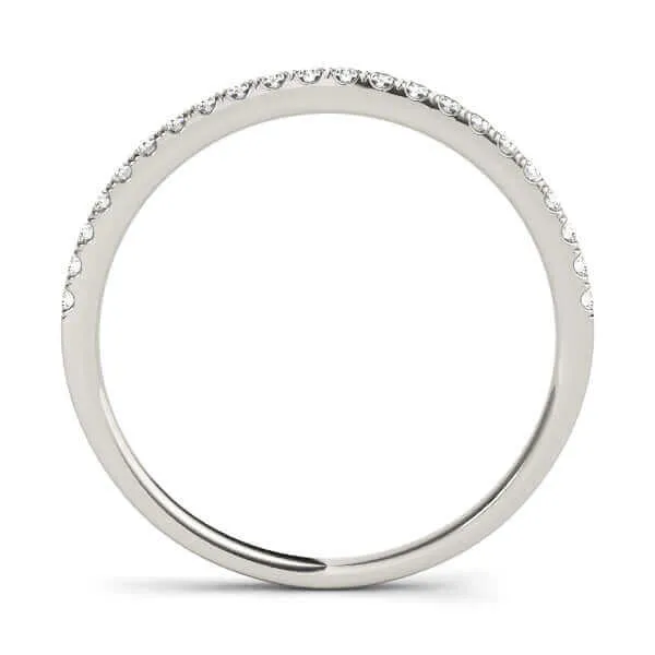 JewelMore 0.5 Carat & 1 Carat Certified 14K White Gold Hidden Halo Solitaire Round Cut Engagement Diamond Ring for women (I-J Color, I2-I3 Clarity)