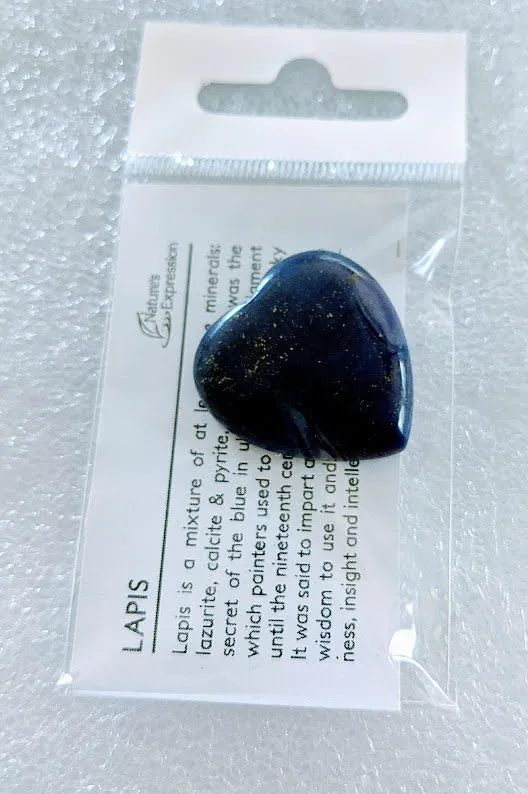 lapis lazuli Heart