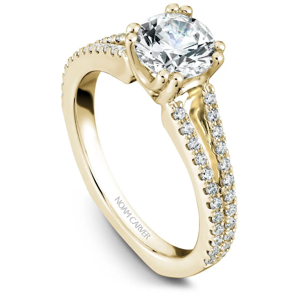 Noam Carver Engagement Ring - B001-03YS-100A