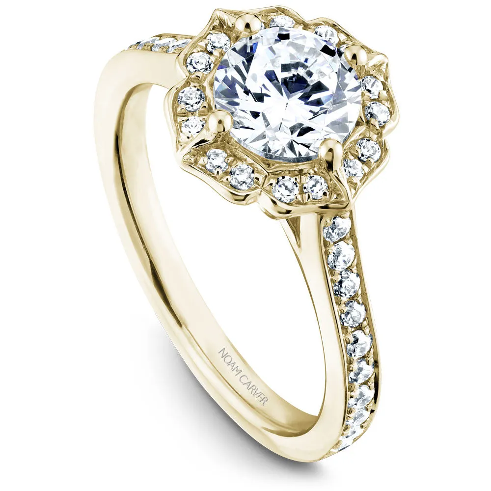 Noam Carver Engagement Ring - R031-01YM-100A