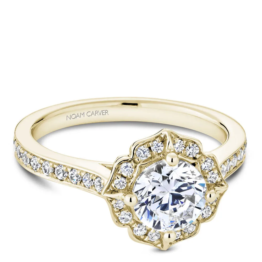 Noam Carver Engagement Ring - R031-01YM-100A