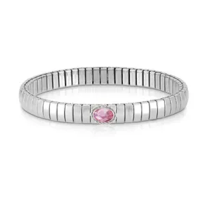 NOMINATION Extension Bracelet Pink Faceted CZ