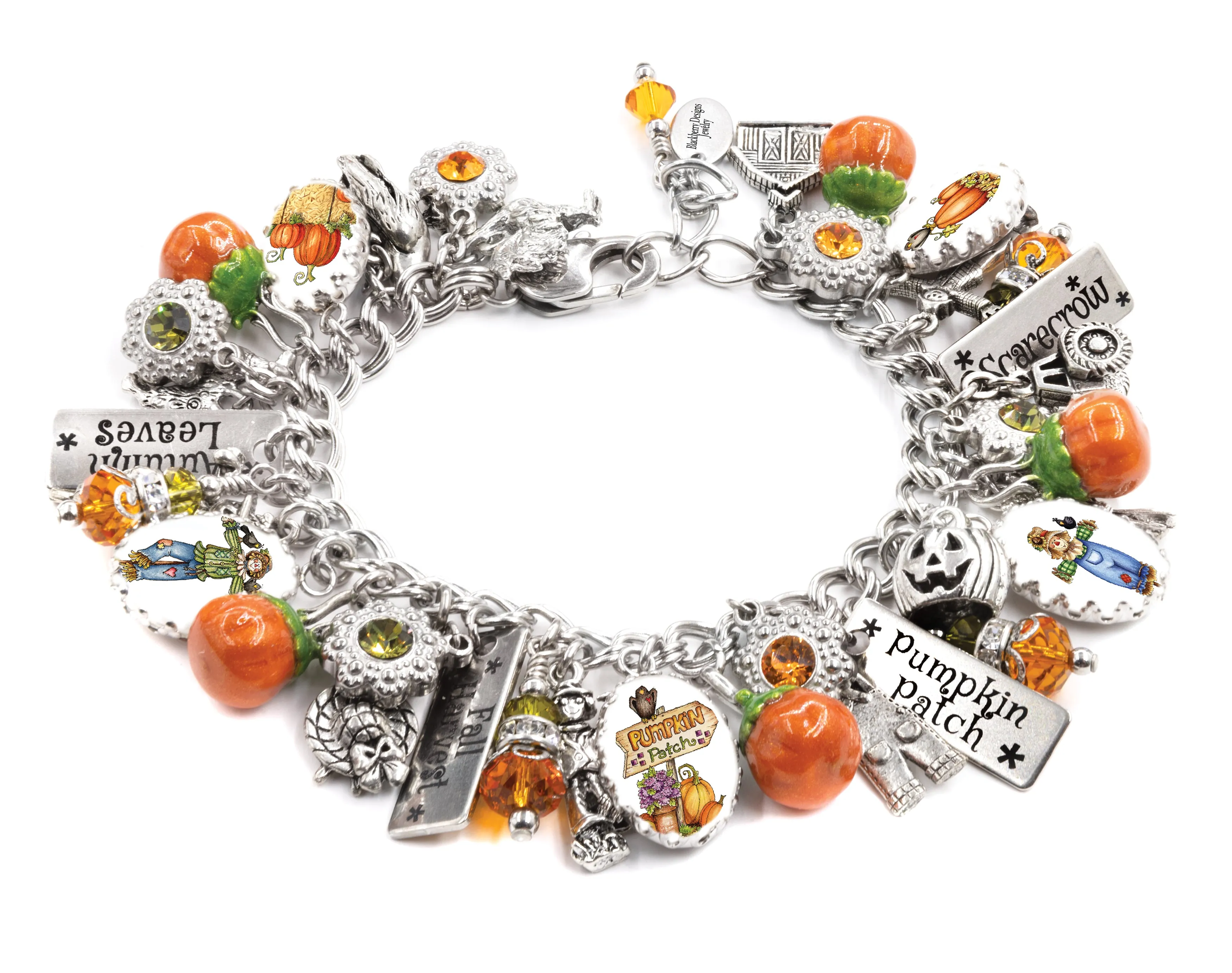 Pumpkin Patch Autumn Bracelet