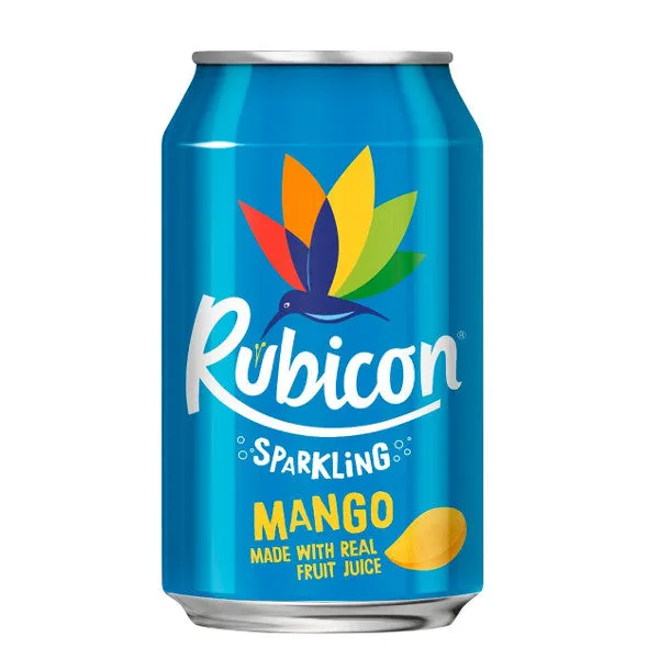 Rubicon Sparkling Mango Juice Can 330ml