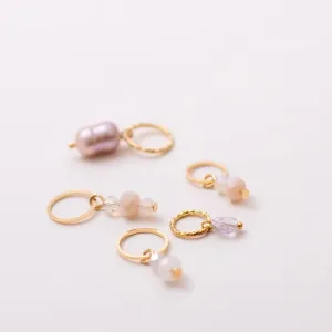 Sparkling set Beige gold