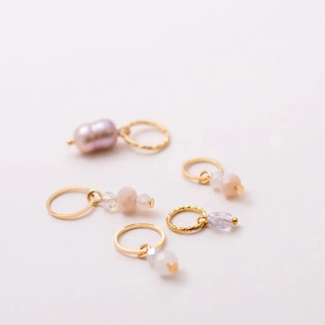 Sparkling set Beige gold