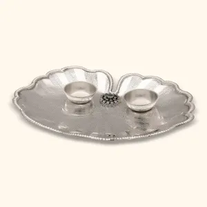 Sparkling Silver Aarti Thali