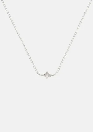 Starburst Necklace - Silver