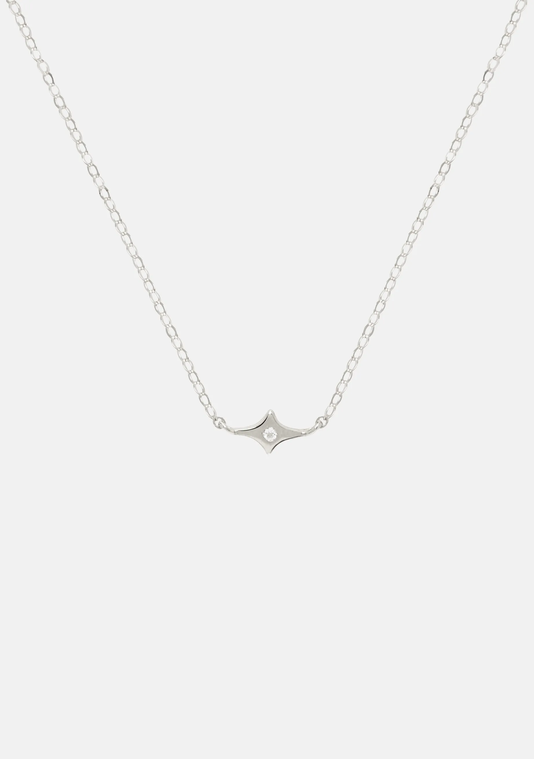 Starburst Necklace - Silver