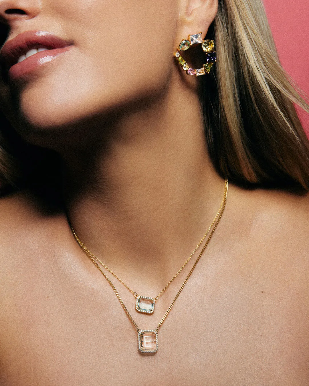 The Passionate necklace - topaz color